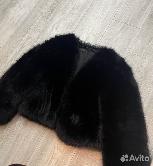 Шуба из эко меха