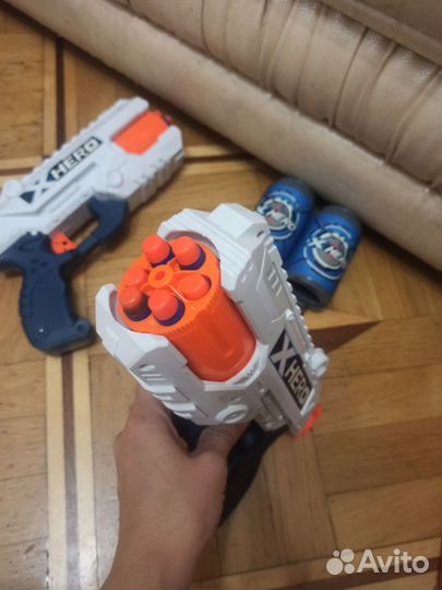 Nerf бластеры, мишень, соревнование