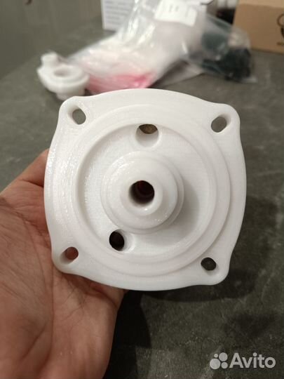 Адаптер для промывки оборудования через ракушку