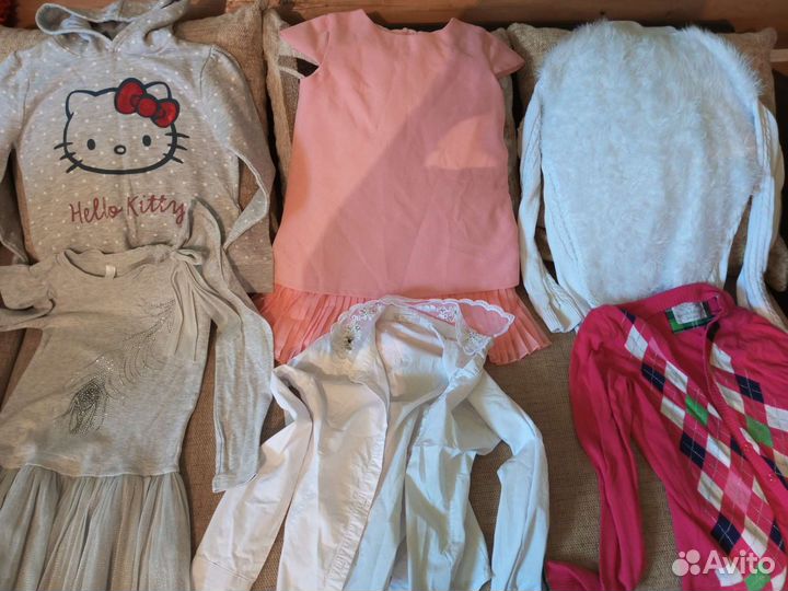 Вещи пакетом на девочку