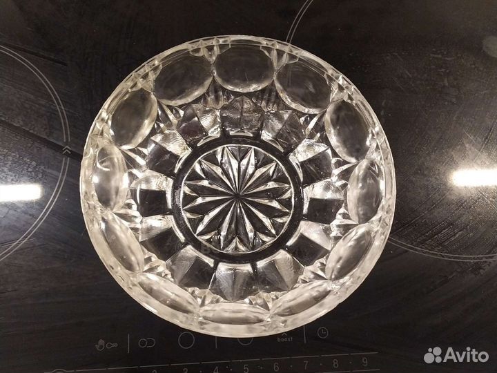 Конфетница вазочка салатник хрусталь СССР