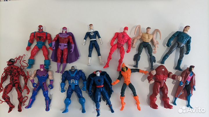 Фигурки Marvel toy biz 90-ых hasbro
