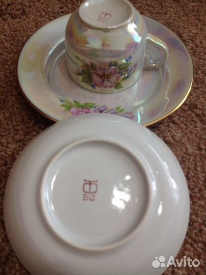 Винтажные чайные сервизы. 2 шт