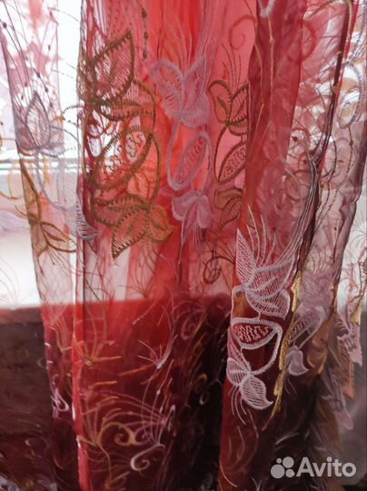 Тюль органза новая цена за 6 м