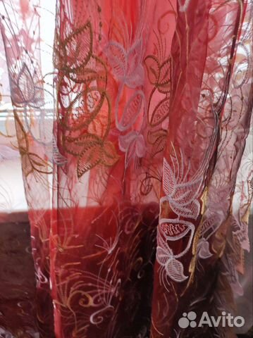 Тюль органза новая цена за 6 м
