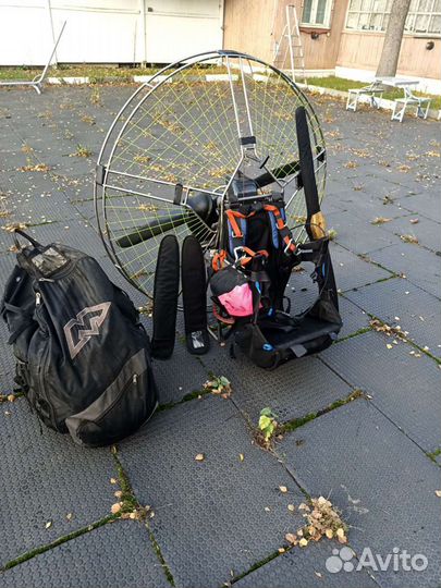 Парамотор с парапланом