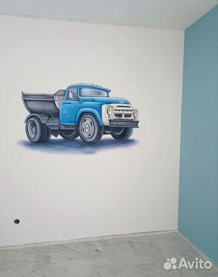 Роспись стен, предметов интерьера