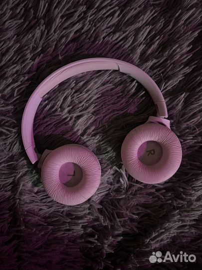 Беспроводные наушники jbl tune 510BY, розовые