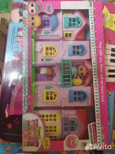 Домик кукольный новый