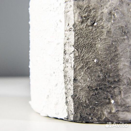 Настольная лампа 'Киана' Е14 40Вт серо-белый 20х20