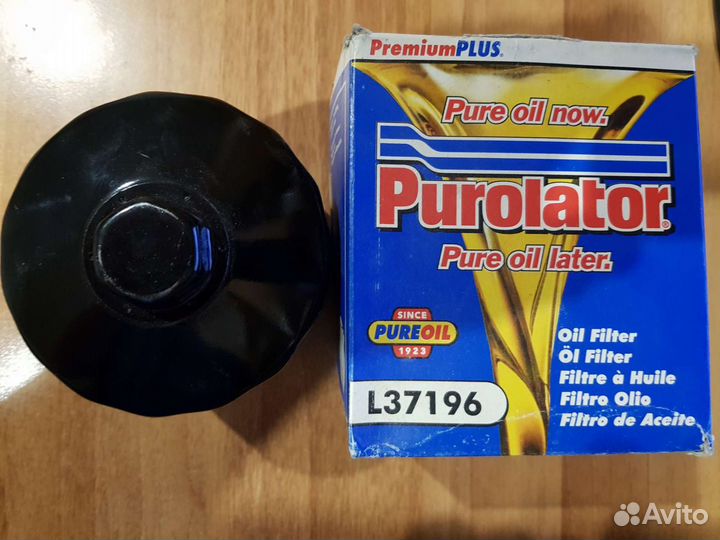 Фильтр масляный Purolator L37196 audi / volvo / VW