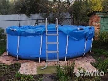 Каркасный бассейн бу