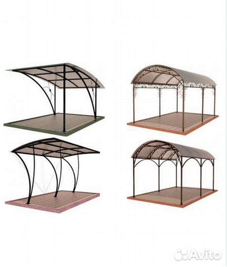 Навесы, ограды, столы, лавки на кладбише