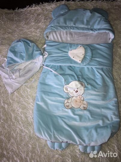 Комплект на выписку для мальчика