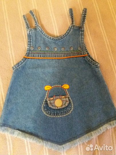 Джинсовый сарафан