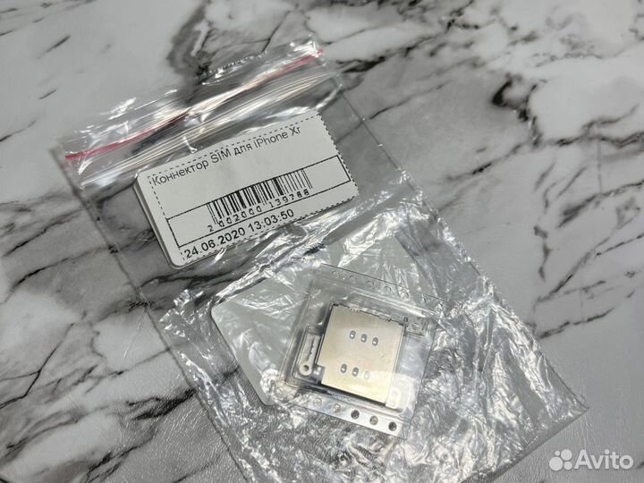 Коннектор SIM iPhone XR