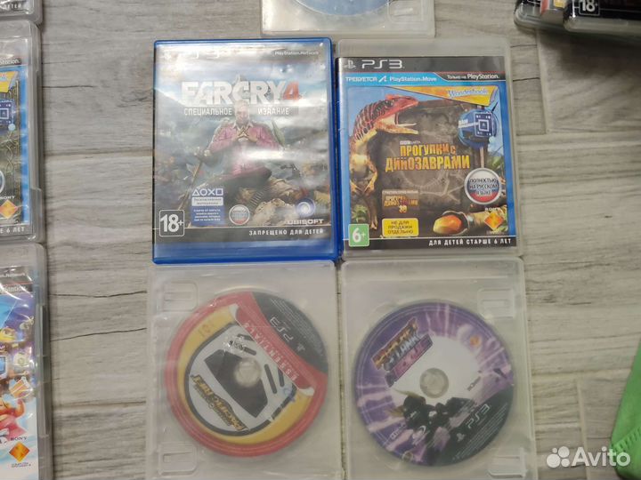 Диски на ps3