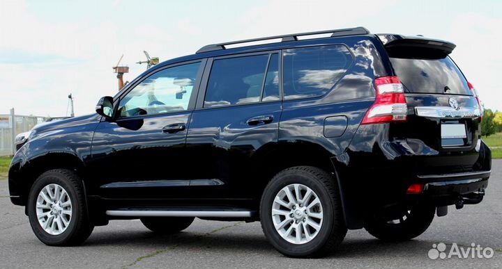 Рейлинги на крышу Toyota Land Cruiser Prado