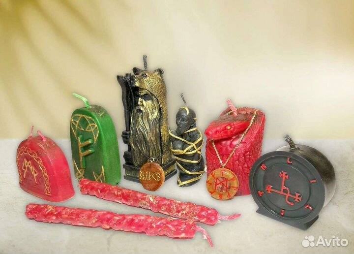 Денежная свеча Феху