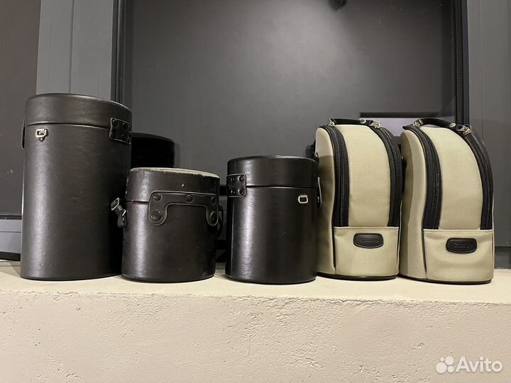 Кофры для объективов и светофильтры