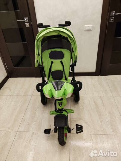 Детский трехколесный велосипед lamborghini