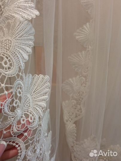 Свадебная фата длинная 150/270