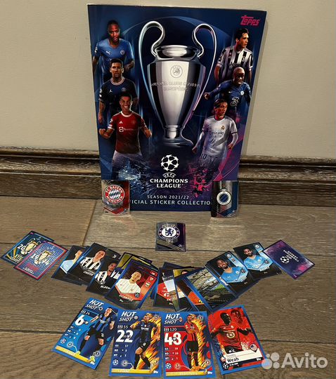 Topps Champions league 2021-2022