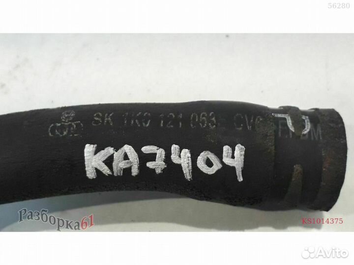 Патрубок охлаждения volkswagen caddy 3