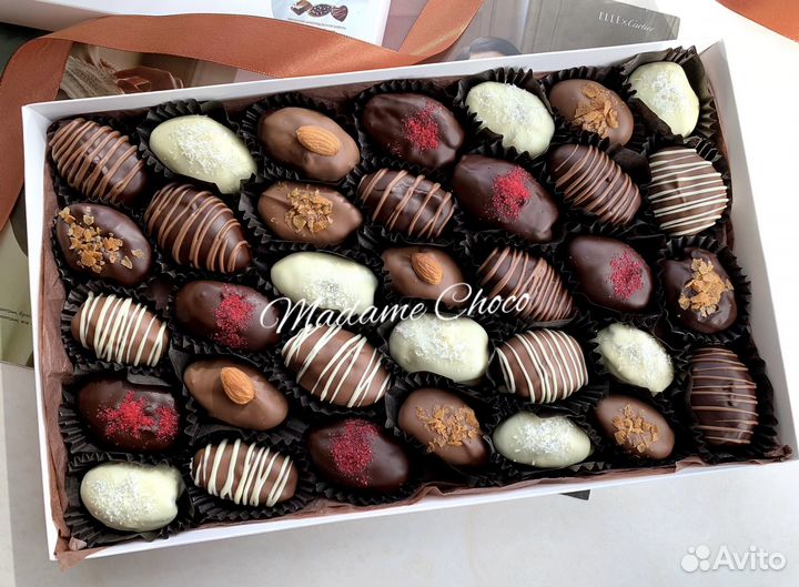 Королевские финики в бельгийском шоколаде