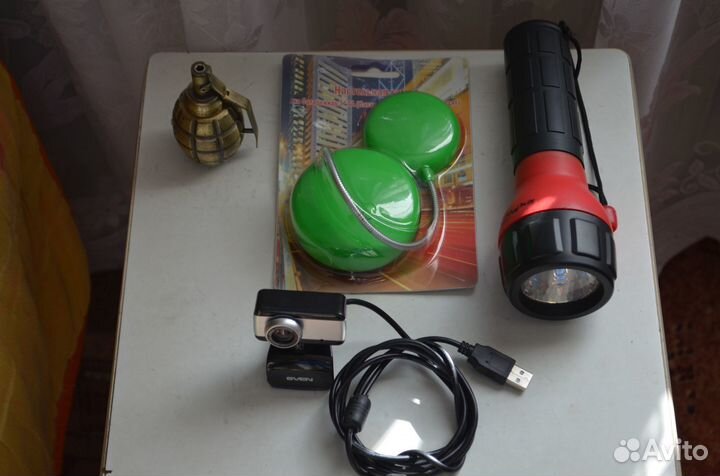 Настольная лампа на батарейках