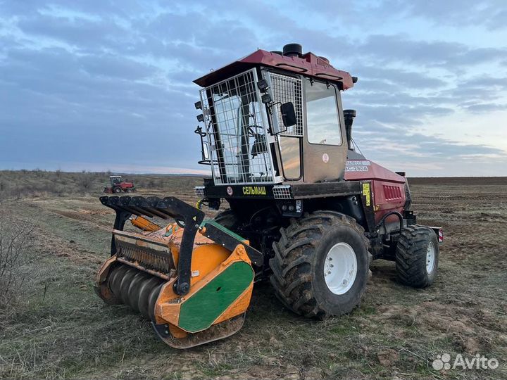 Услуги Мульчера, Экскаватора