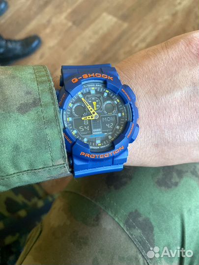 Часы casio g shock ga 100