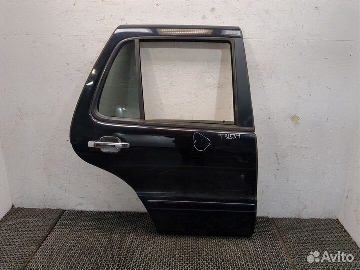 Стекло форточки двери Mercedes ML W163, 2003