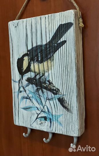 Ключница настенная из дерева