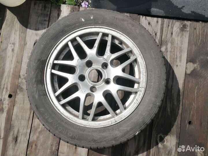 Литье диски r15 5x100 с резиной