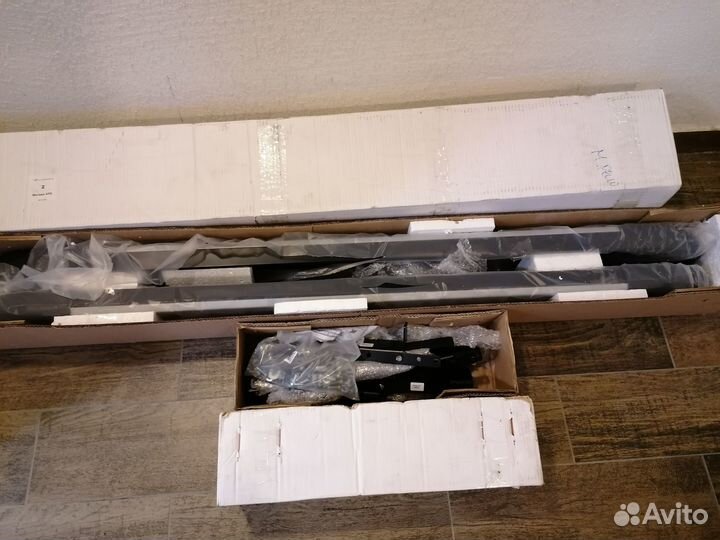 Пороги алюминиевые Rival BMW-Style для Nissan Qash