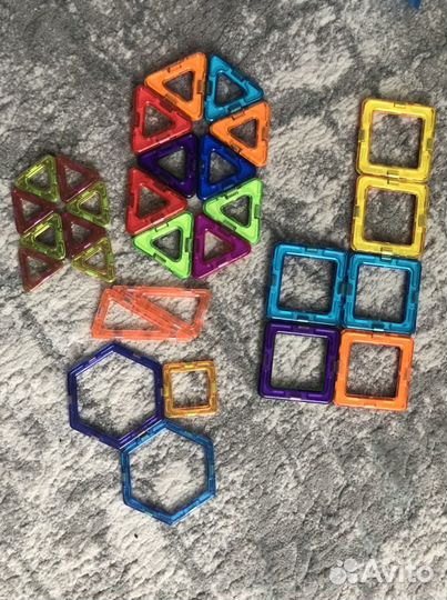 Магнитный конструктор magformers, констуктор Mega