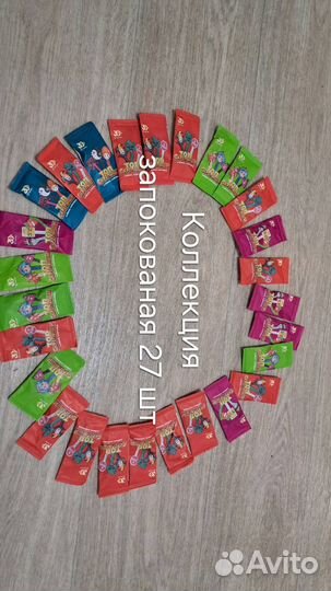 Скрепыши топ 5 полная закрытая коллекция 27 шт