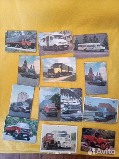 Карманные календарики 90-х