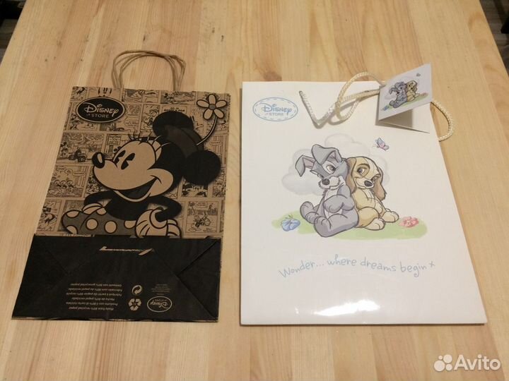 Подарочные сумки Disney оригиналы