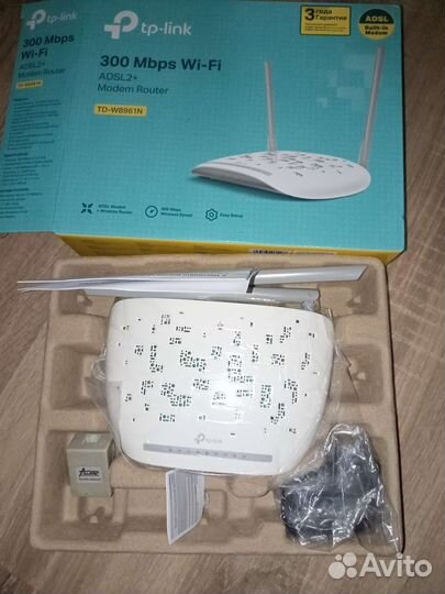 Роутер tp link adsl2+ td-w8961n