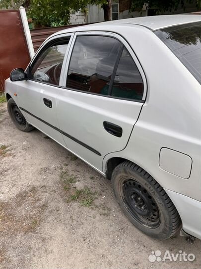 Hyundai Accent 1.5 МТ, 2008, 280 900 км