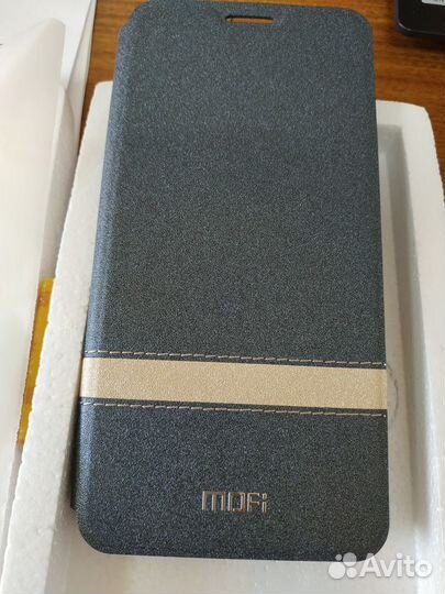 Чехол-книжка на xiaomi redmi note 5 (новый)