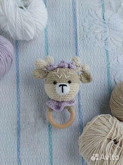 Вязаные погремушки