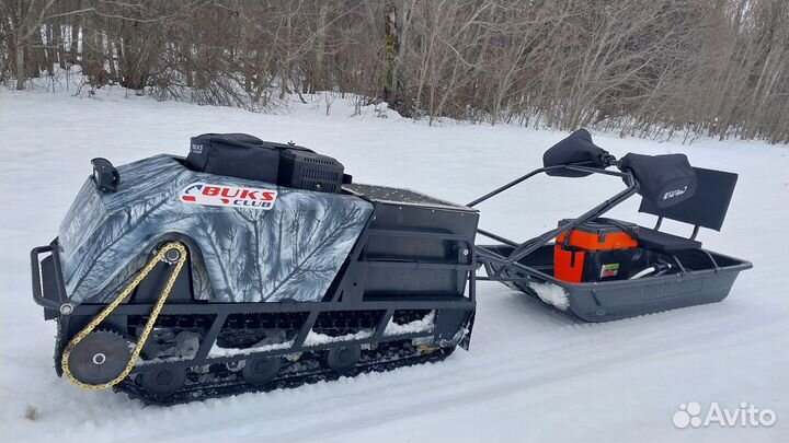 Мото буксировщик