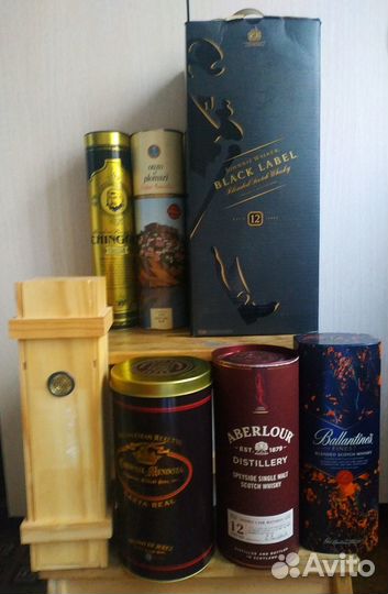 Коробки из под алкоголя