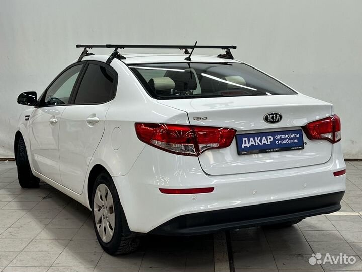 Kia Rio 1.6 AT, 2016, 99 800 км