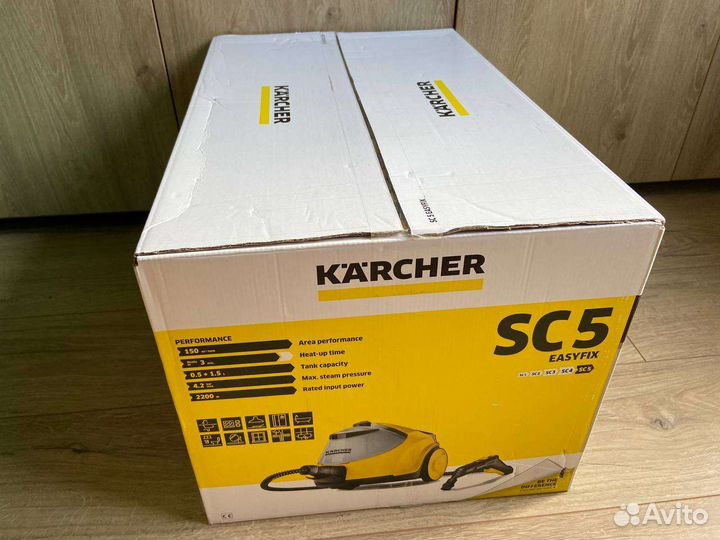 Пароочиститель karcher sc 5 easyfix