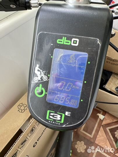 Электровелосипед складной