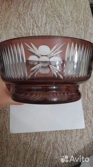 Вазы цветное стекло ссср, Чехия